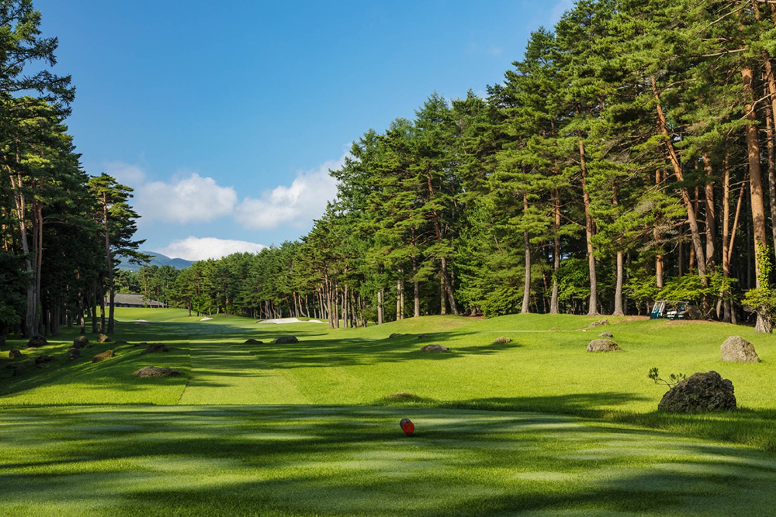 18th fairway at Fujizakura Country Club