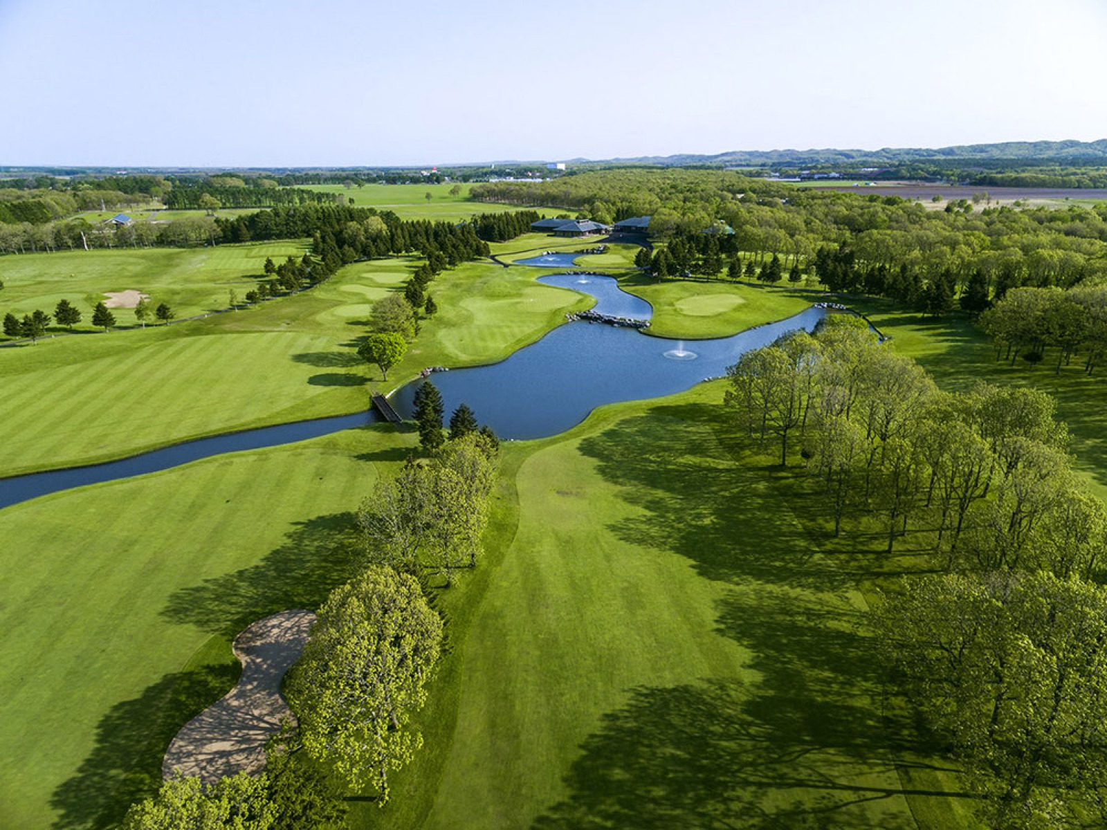 Aerial view of Hokkaido Classic Golf Club
