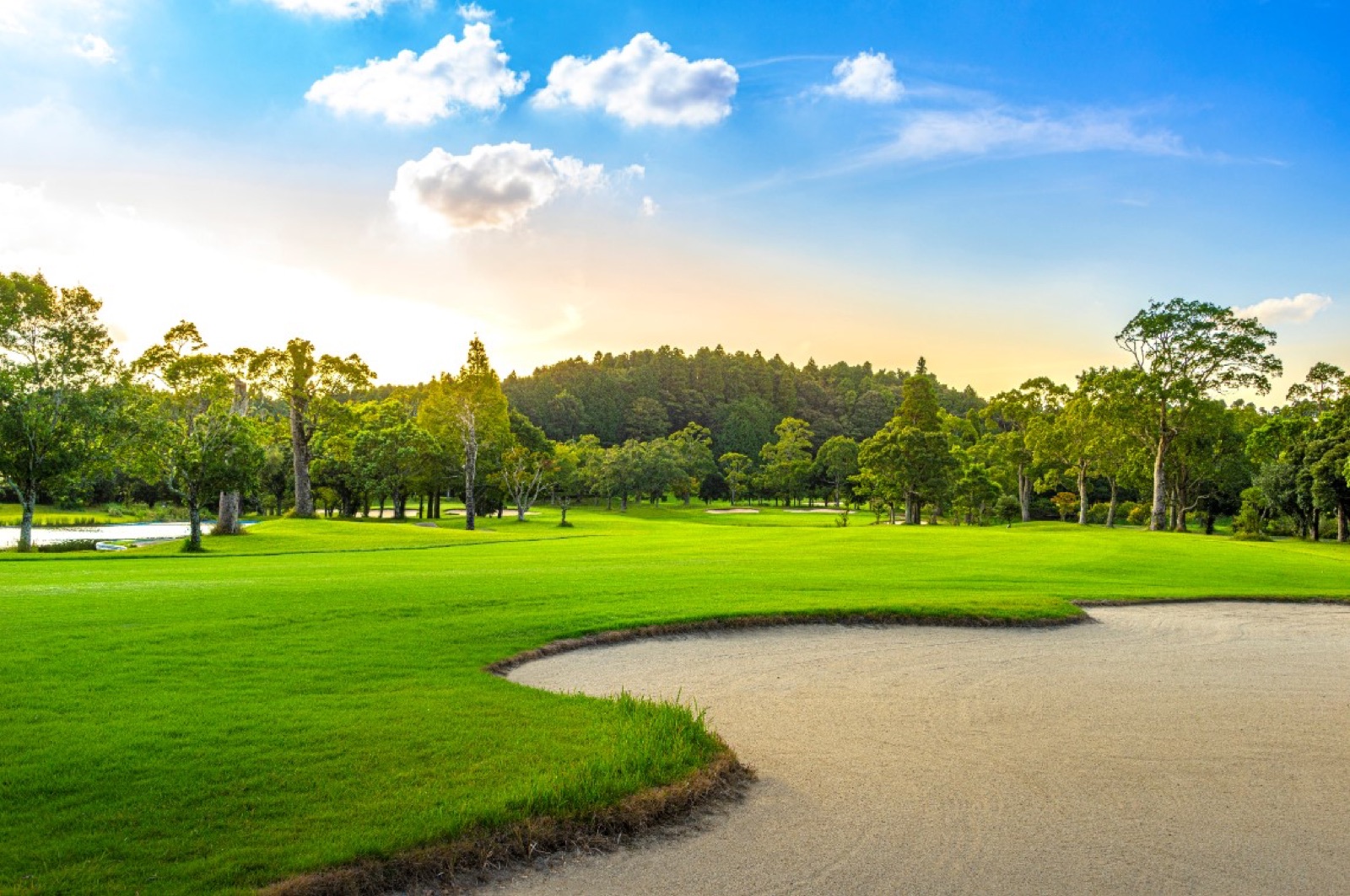 Green complex at Mana Country Club